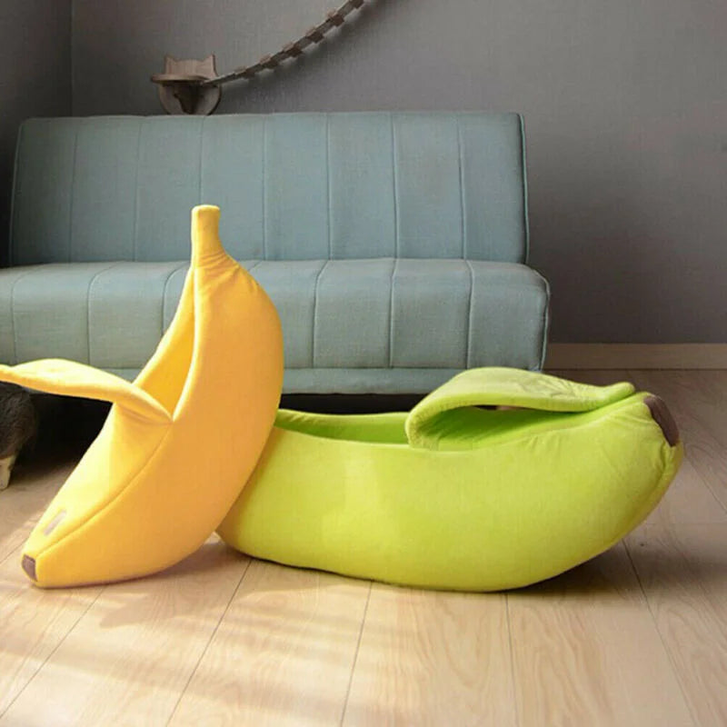 Weiches Bananen-Bett "Banana"